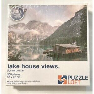 New Lake House Views 500 pc Puzzle by Puzzleloft